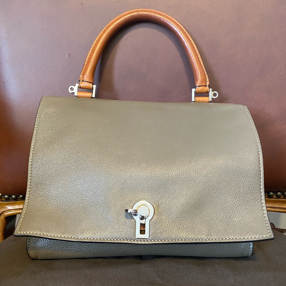 Moynat Paris Danse Bag Etoupe and Barenia leather